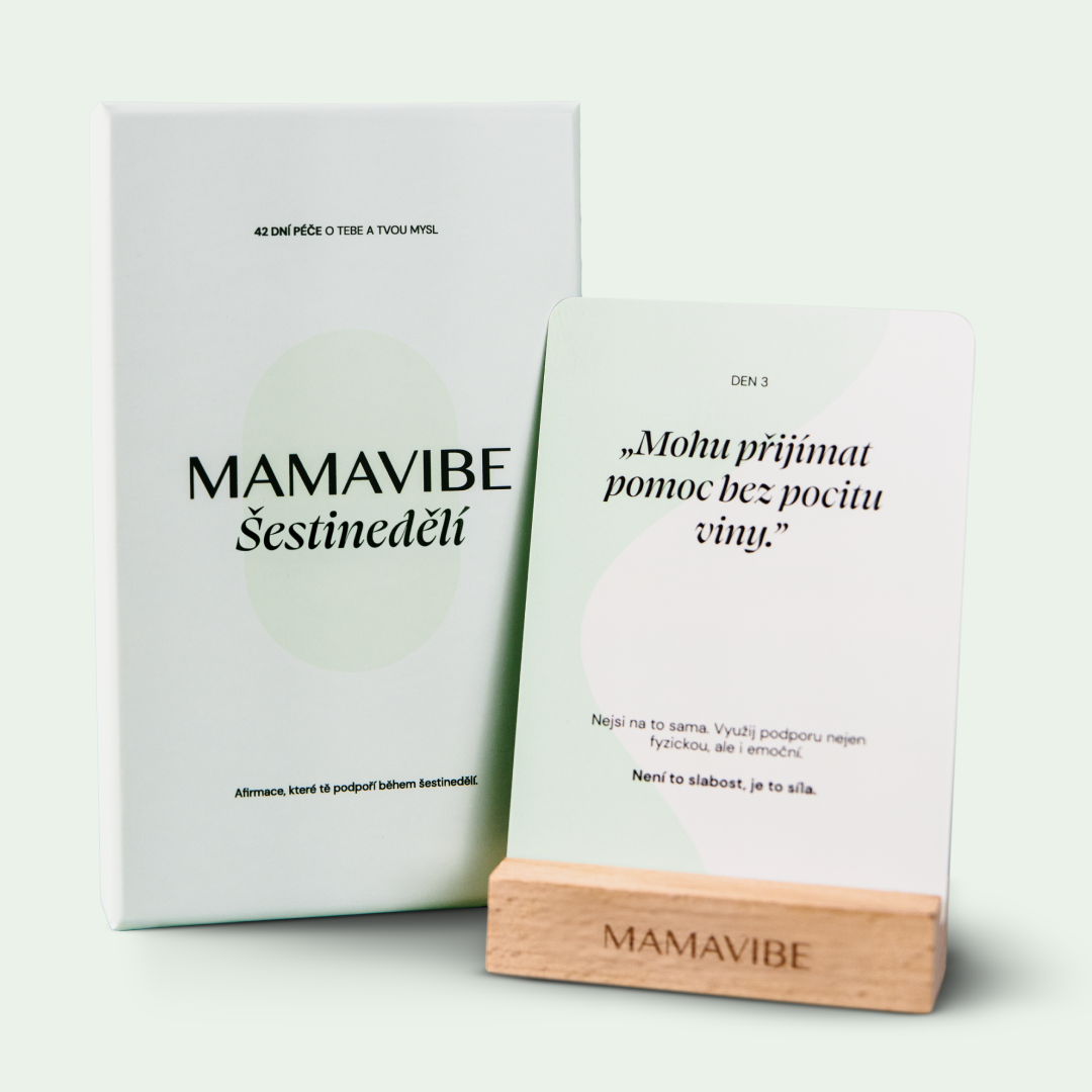 Afirmační kartičky Šestinedělí