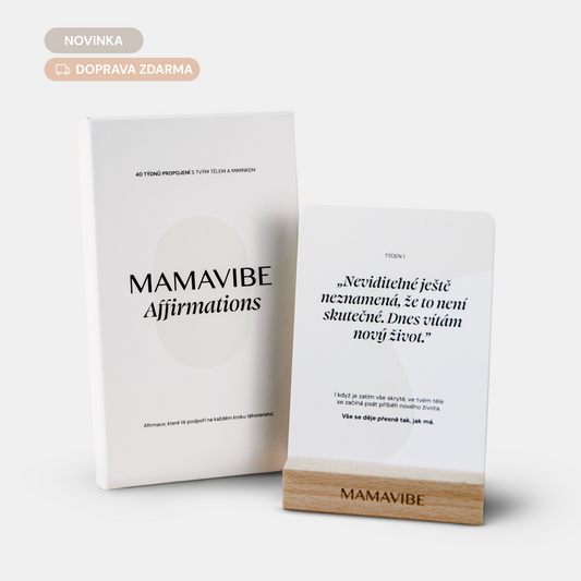 Afirmační kartičky Těhotenství