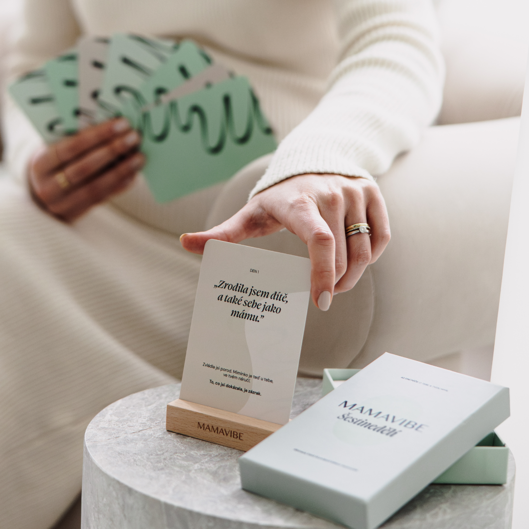 Afirmační kartičky Šestinedělí