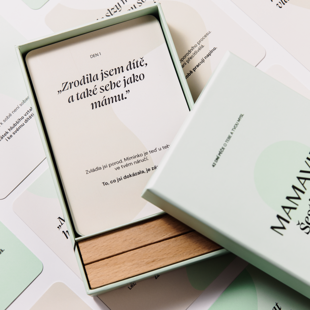 Afirmační kartičky Šestinedělí