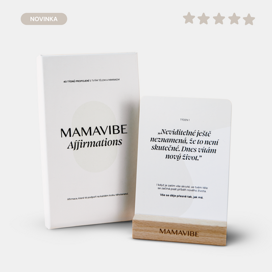 Afirmační kartičky Těhotenství